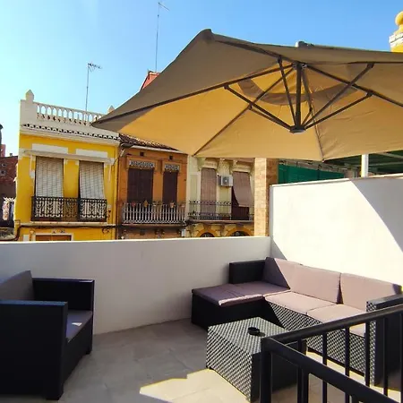Florit Flats - Lovely With Private Terrace By El Cabanyal Apartment Valencia